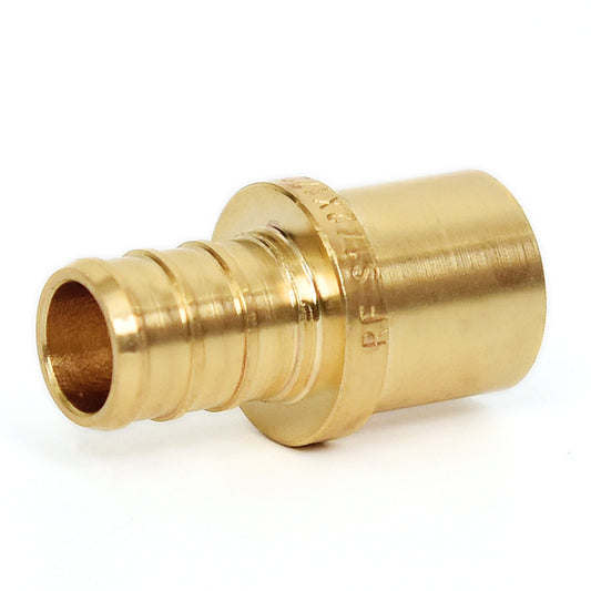 F1807-Brass Adapter X Male Sweat